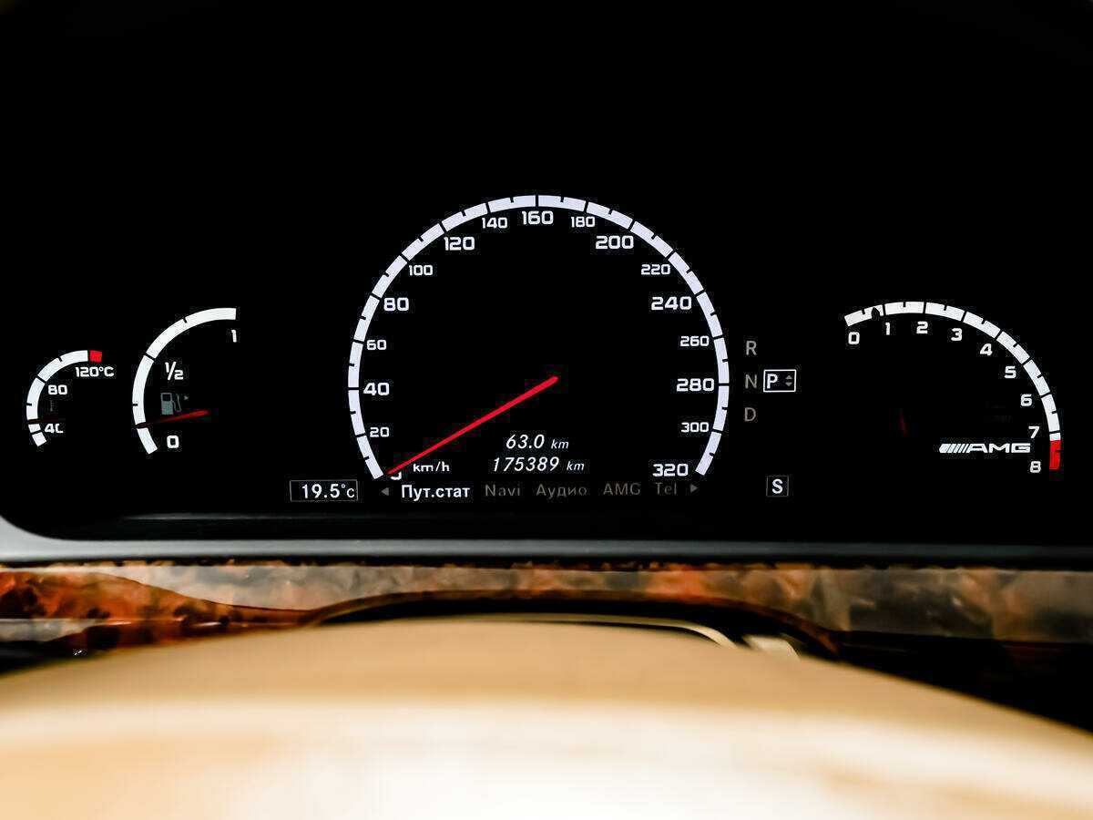 Mercedes-Benz S-Класс AMG с пробегом — 2007 год. Фото: #9