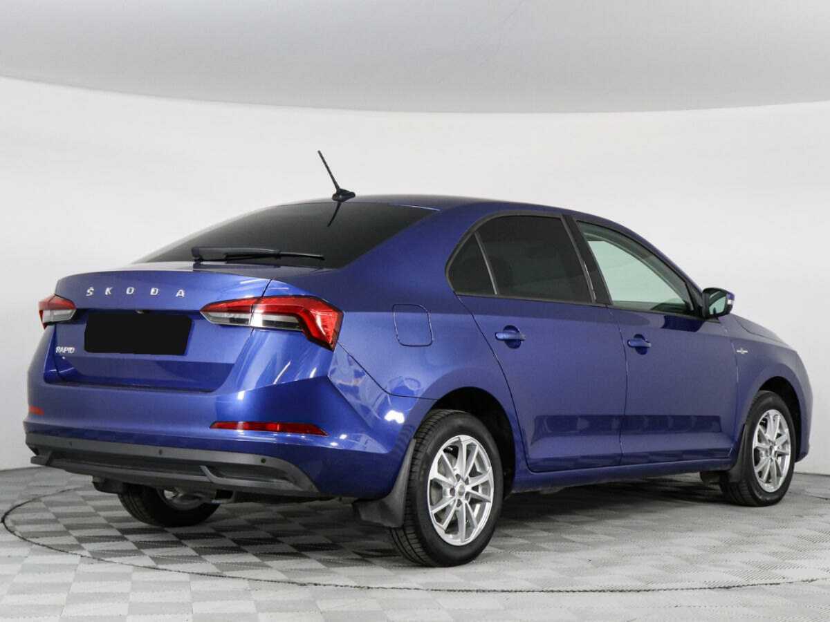 Skoda Rapid с пробегом — 2022 год. Фото: #4