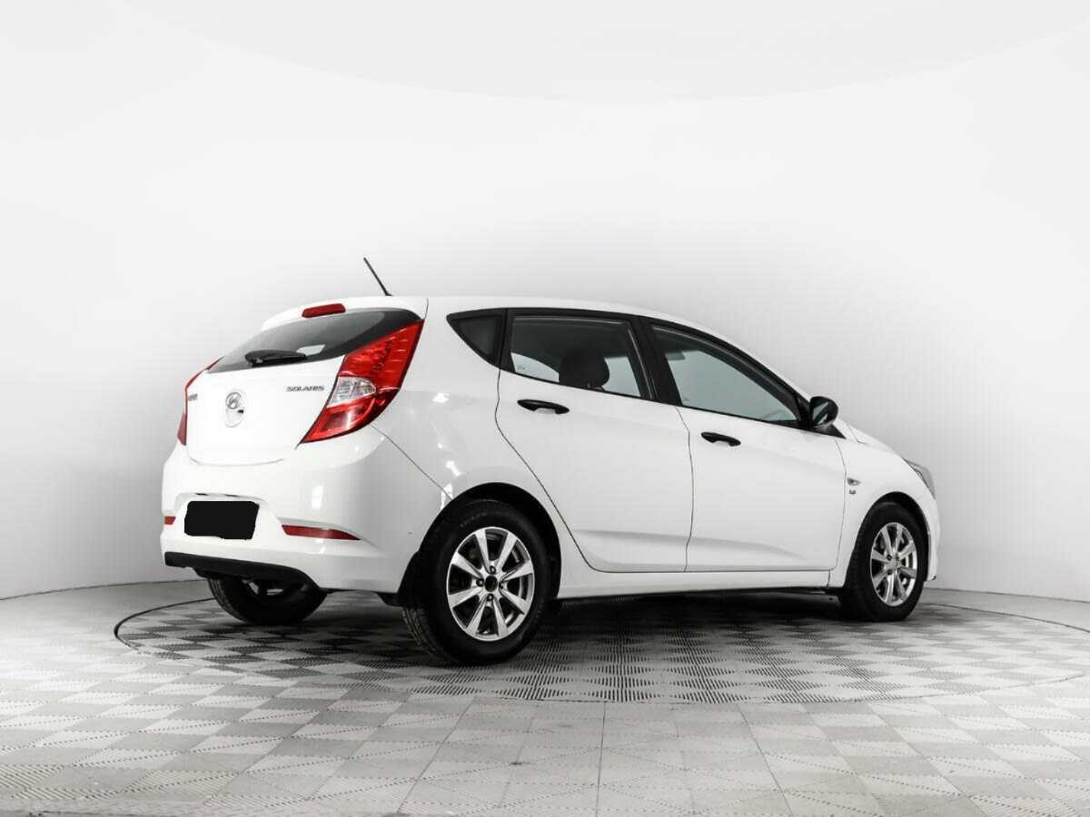 Hyundai Solaris с пробегом — 2015 год. Фото: #4