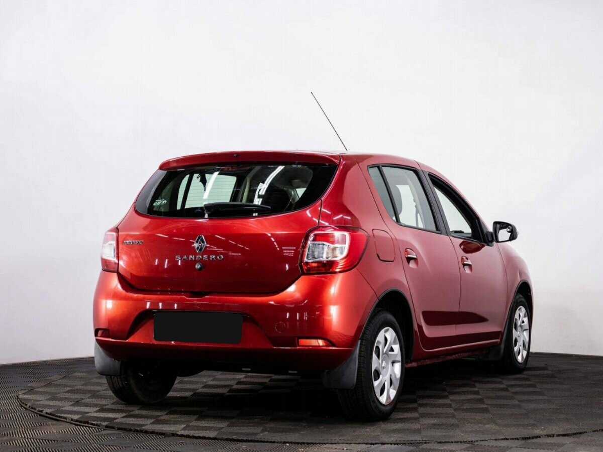 Renault Sandero с пробегом — 2017 год. Фото: #5