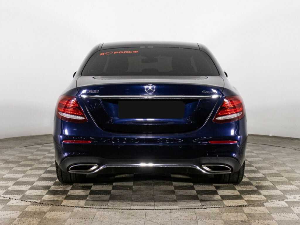 Mercedes-Benz E-Класс с пробегом — 2017 год. Фото: #5