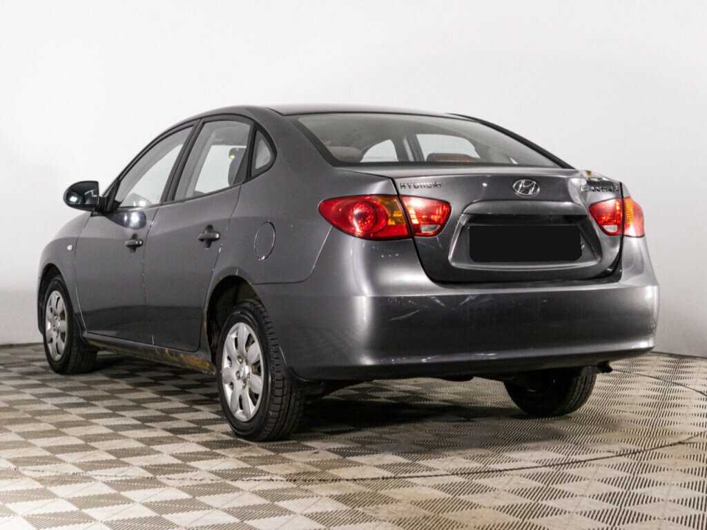 Hyundai Elantra с пробегом — 2008 год. Фото: #6