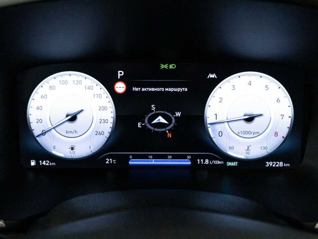 Hyundai Santa Fe с пробегом — 2021 год. Фото: #11