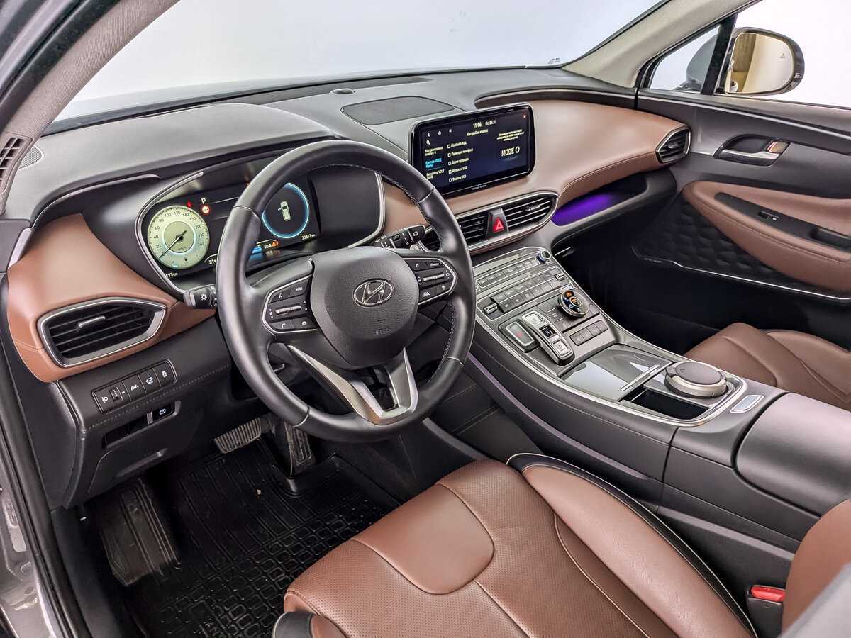 Hyundai Santa Fe с пробегом — 2022 год. Фото: #15