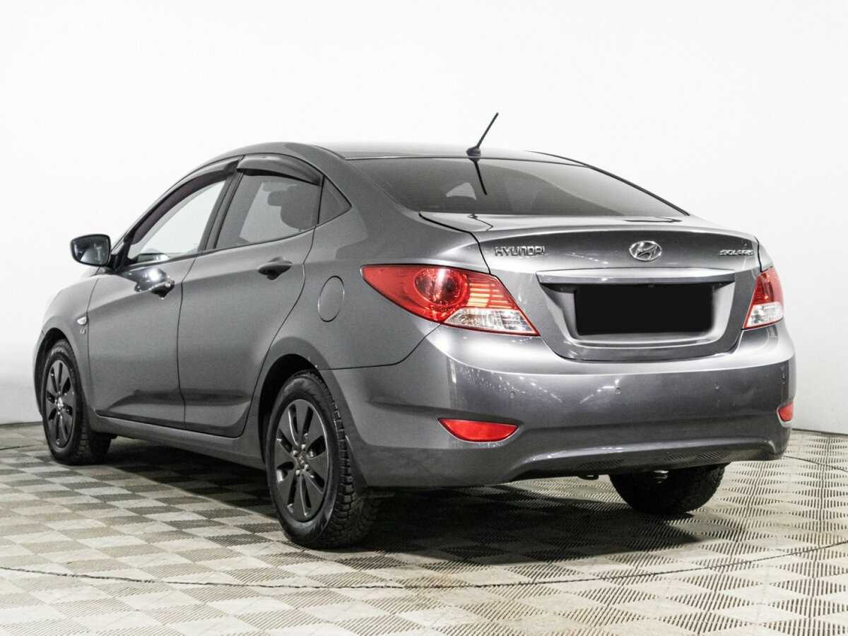 Hyundai Solaris с пробегом — 2013 год. Фото: #6