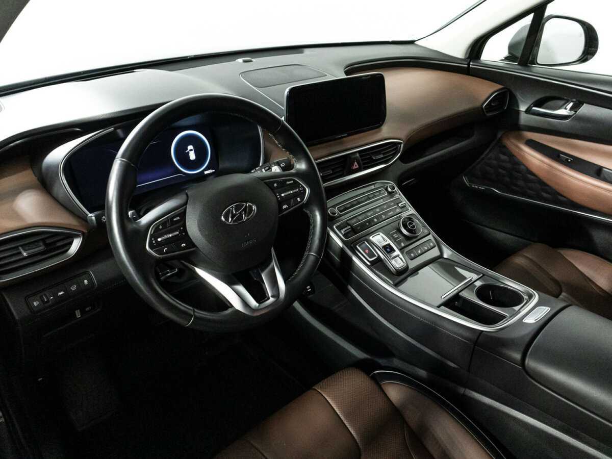Hyundai Santa Fe с пробегом — 2021 год. Фото: #10