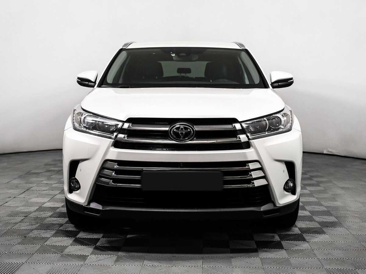 Toyota Highlander с пробегом — 2017 год. Фото: #1