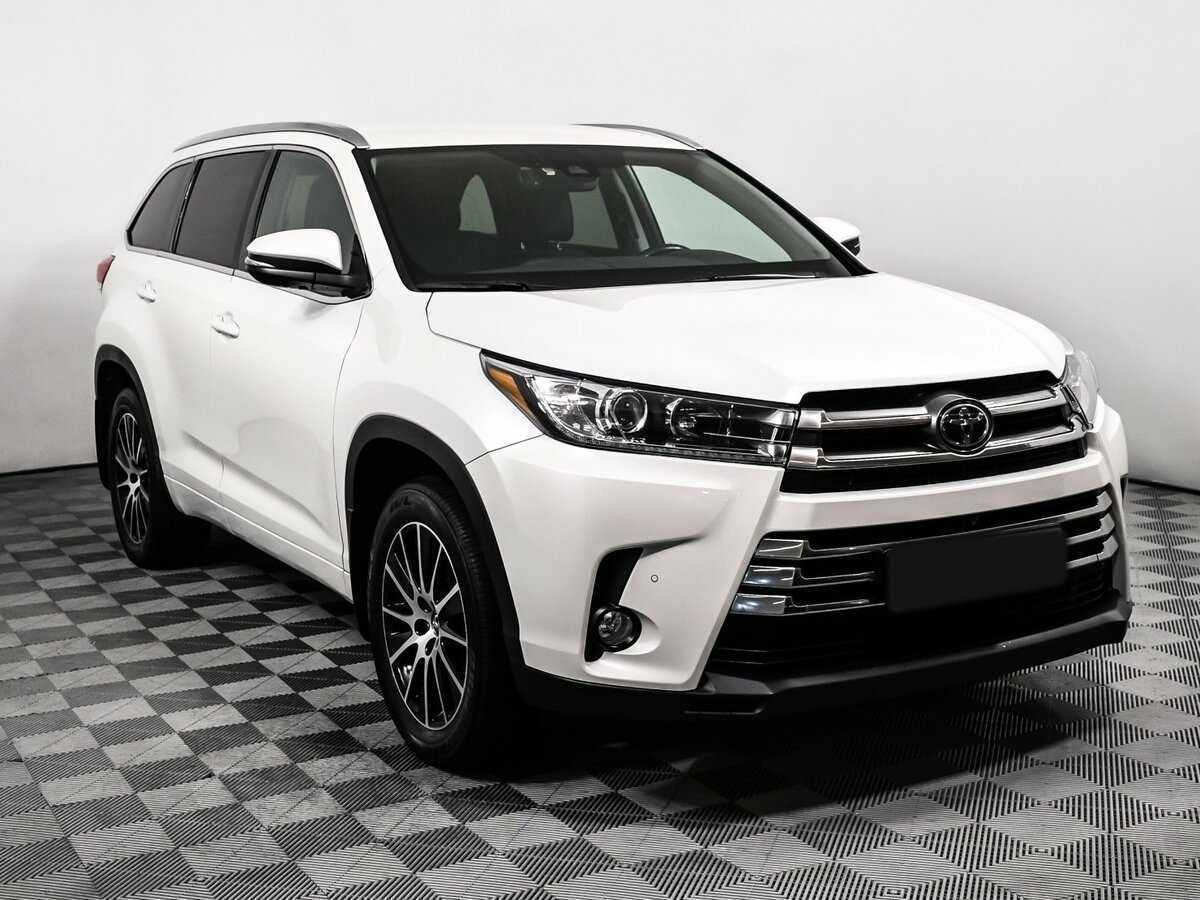 Toyota Highlander с пробегом — 2017 год. Фото: #2