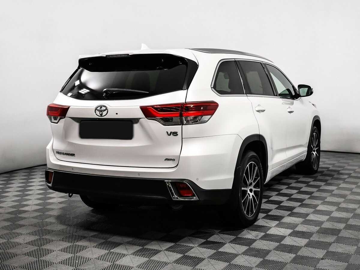Toyota Highlander с пробегом — 2017 год. Фото: #4
