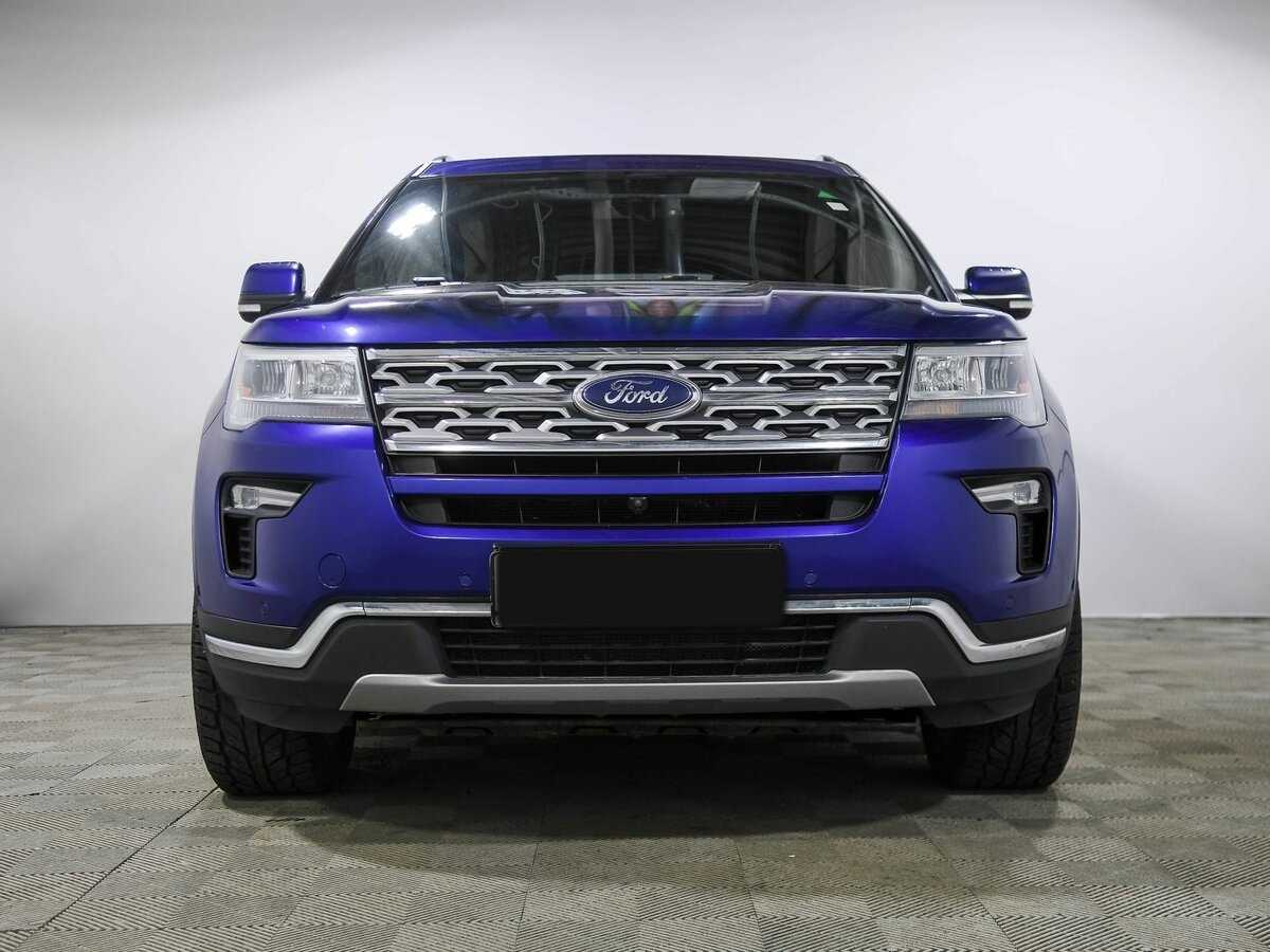Ford Explorer с пробегом — 2018 год. Фото: #1