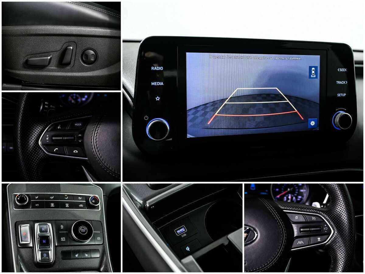 Hyundai Santa Fe с пробегом — 2022 год. Фото: #14