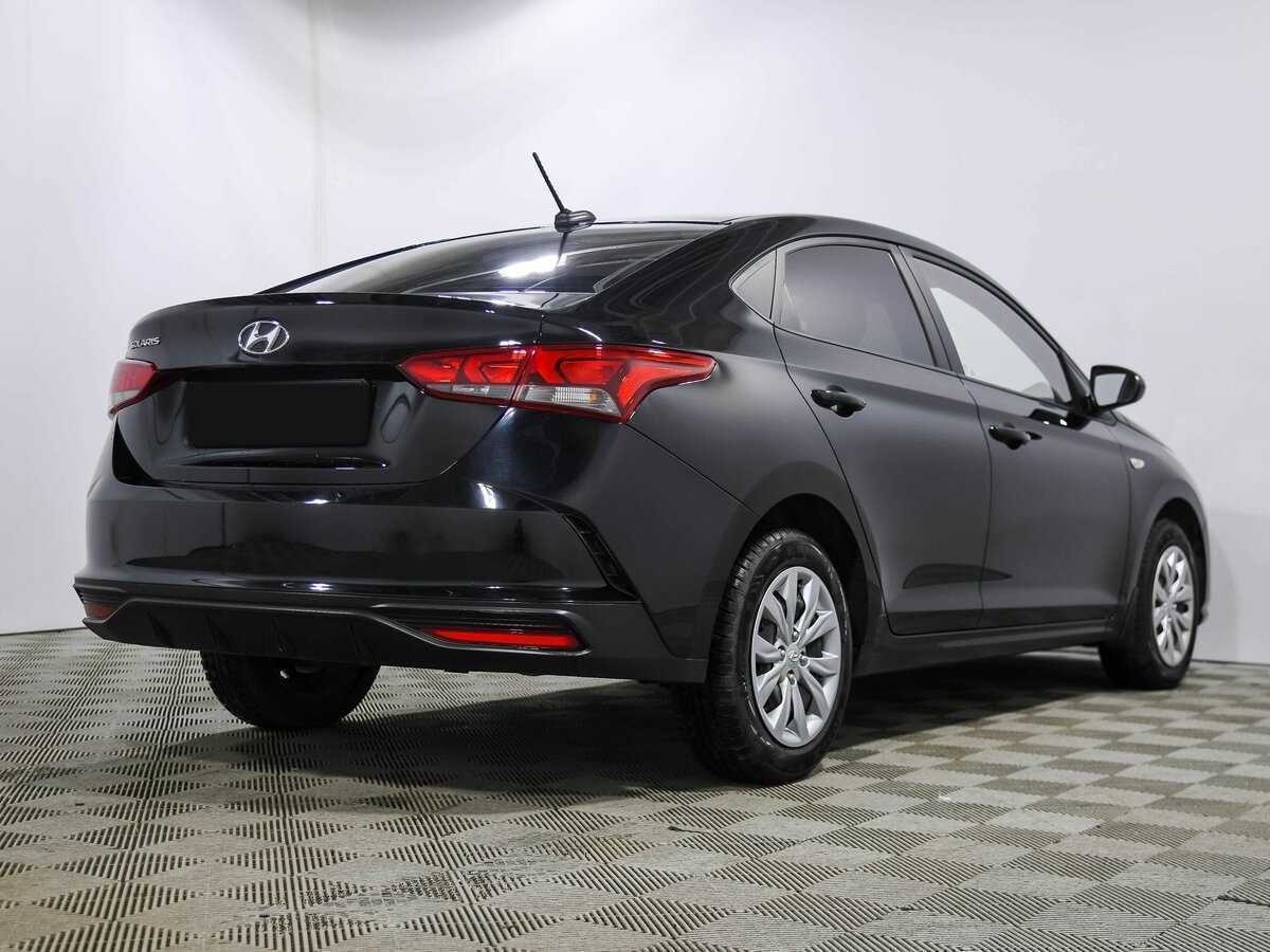 Hyundai Solaris с пробегом — 2021 год. Фото: #3