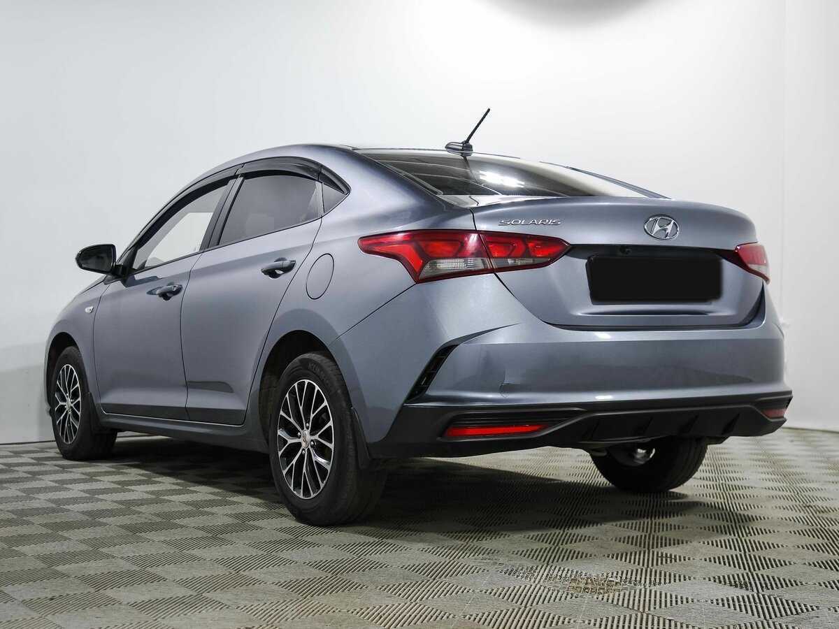 Hyundai Solaris с пробегом — 2020 год. Фото: #5