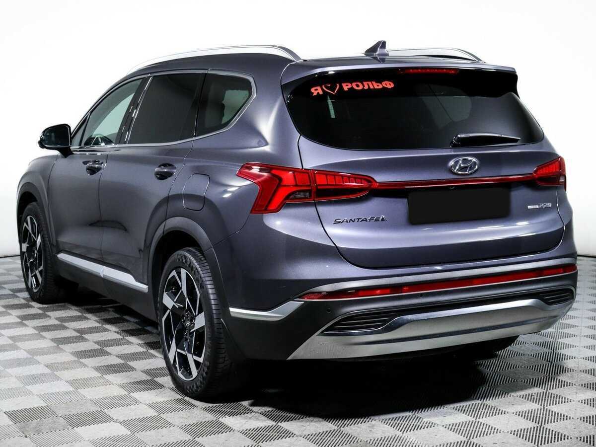 Hyundai Santa Fe с пробегом — 2021 год. Фото: #6