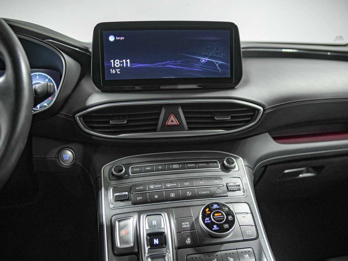 Hyundai Santa Fe с пробегом — 2021 год. Фото: #10