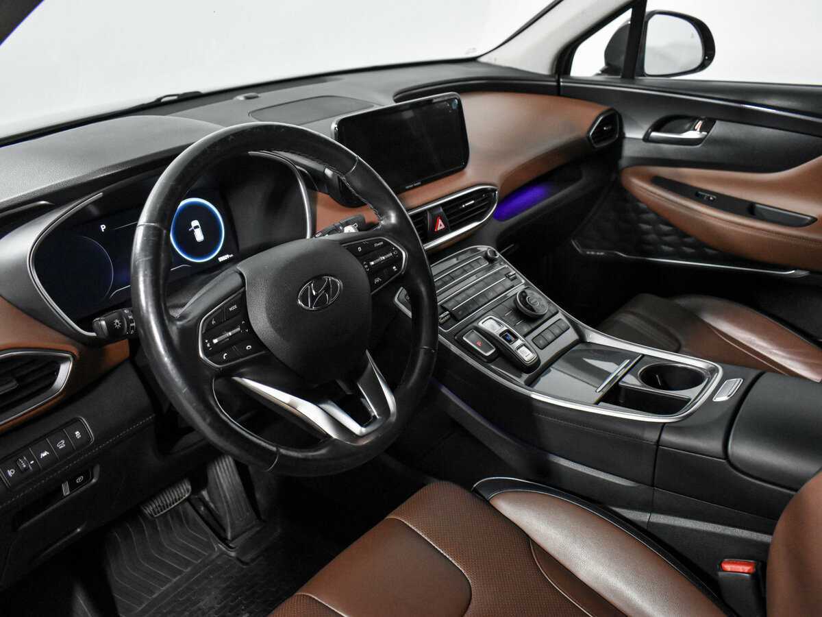Hyundai Santa Fe с пробегом — 2021 год. Фото: #6