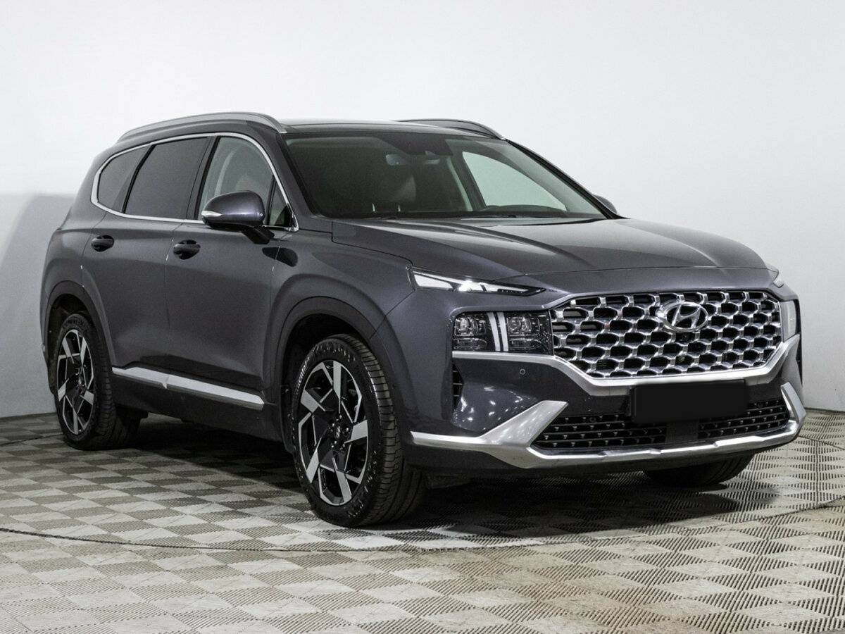Hyundai Santa Fe с пробегом — 2021 год. Фото: #2
