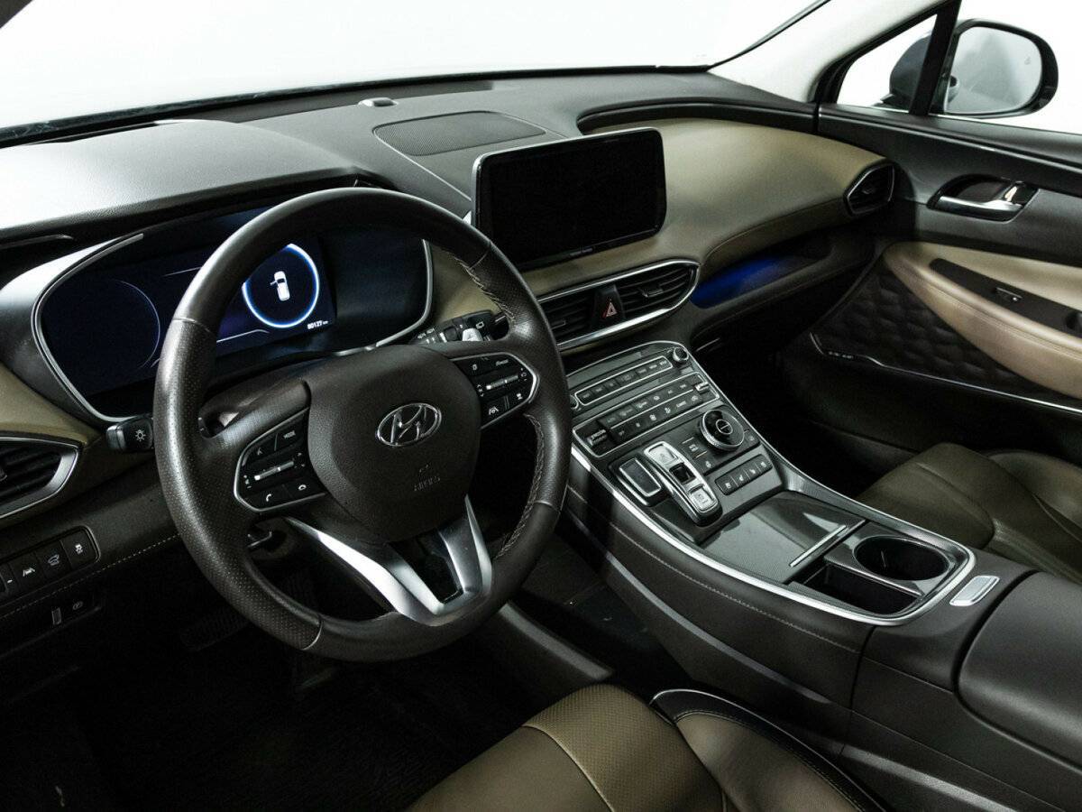 Hyundai Santa Fe с пробегом — 2021 год. Фото: #10