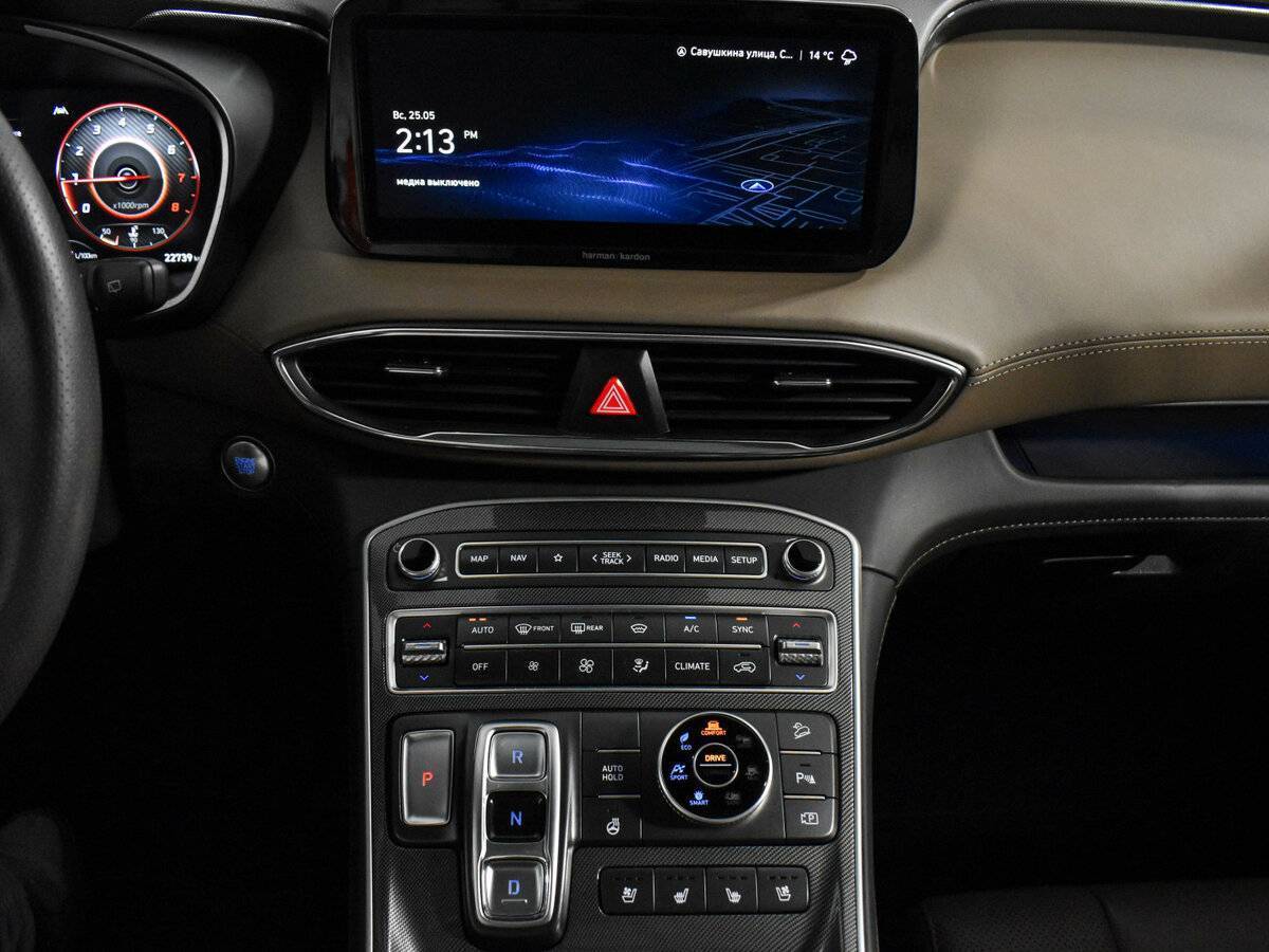 Hyundai Santa Fe с пробегом — 2021 год. Фото: #15