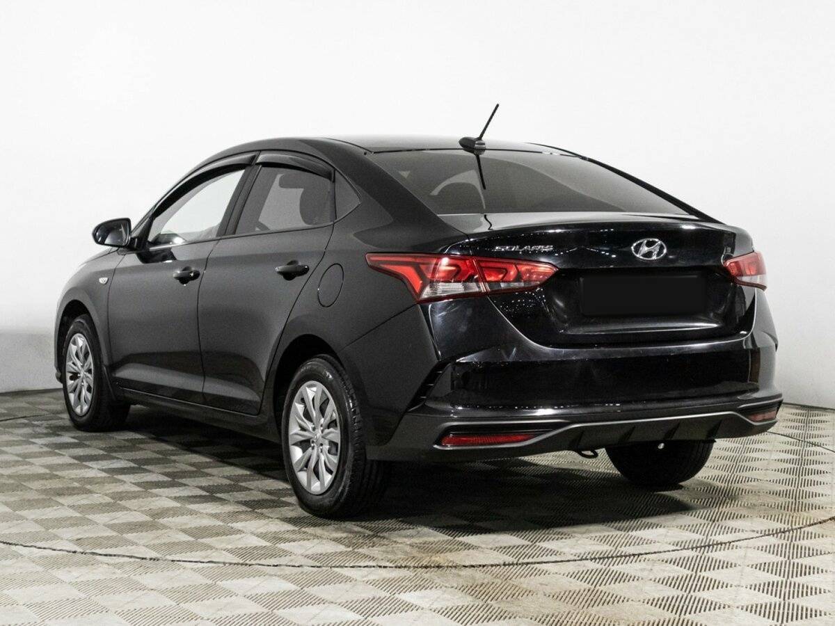 Hyundai Solaris с пробегом — 2021 год. Фото: #6
