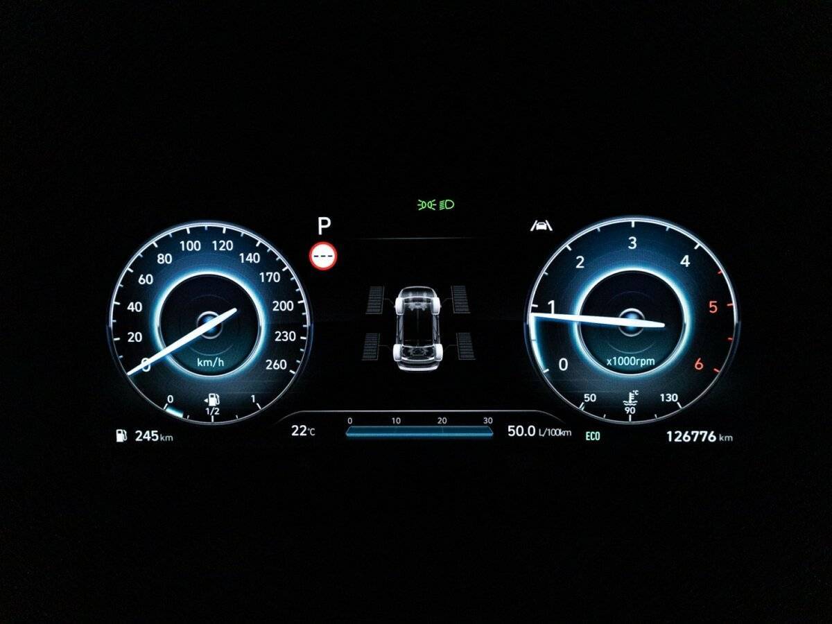 Hyundai Santa Fe с пробегом — 2021 год. Фото: #11