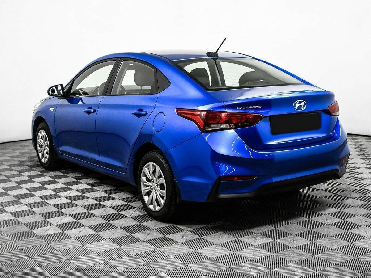 Hyundai Solaris с пробегом — 2017 год. Фото: #6