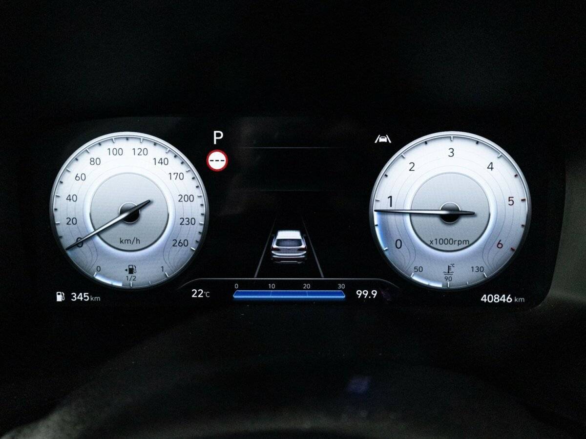 Hyundai Santa Fe с пробегом — 2021 год. Фото: #11