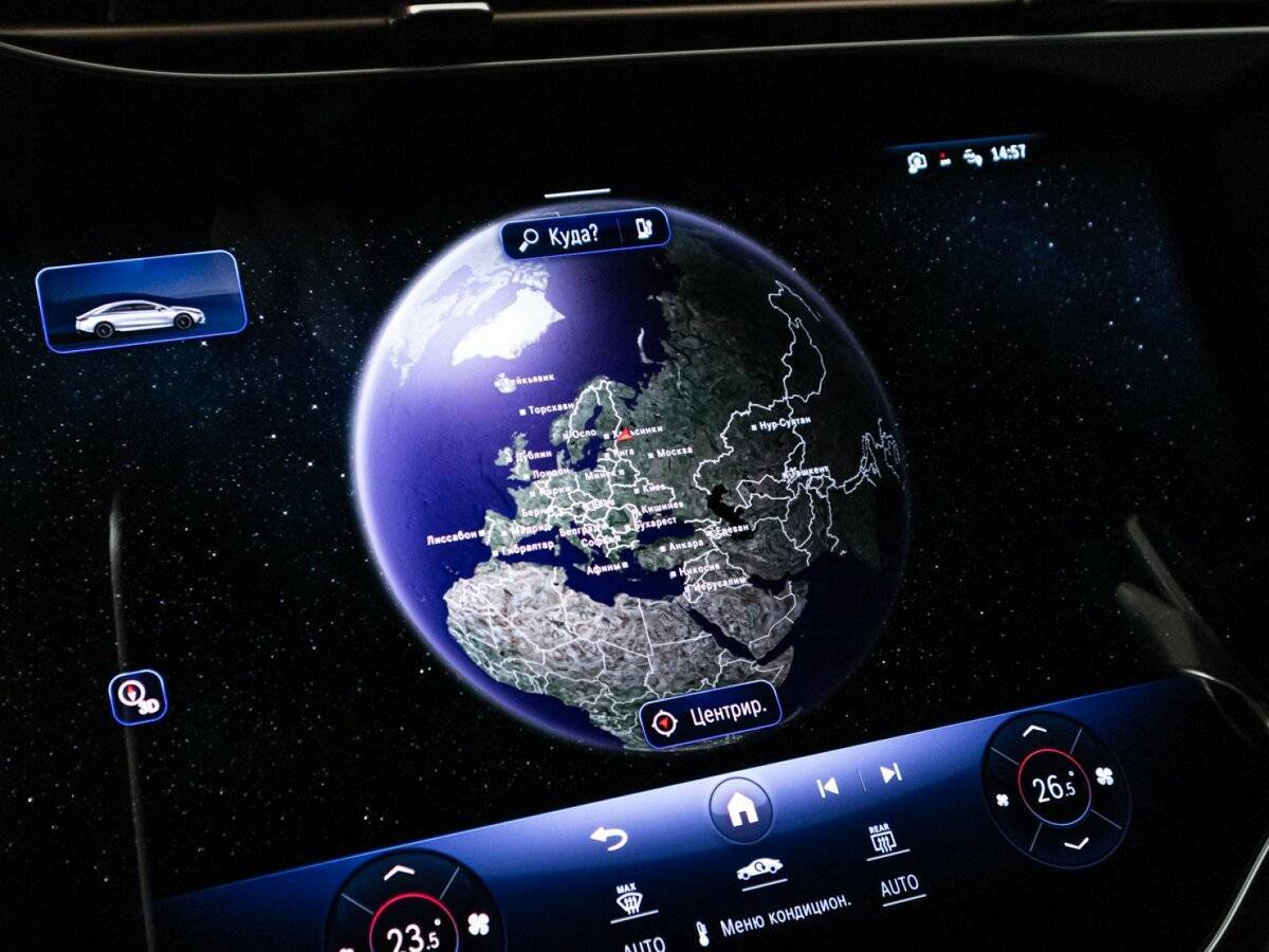 Mercedes-Benz EQS AMG с пробегом — 2022 год. Фото: #20