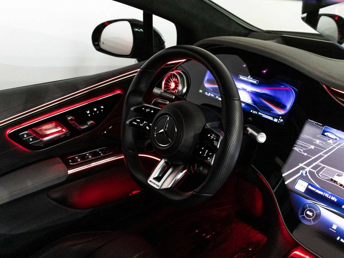 Mercedes-Benz EQS AMG с пробегом — 2022 год. Фото: #30