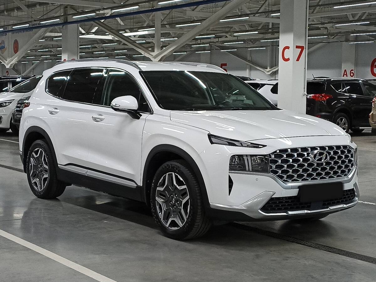 Hyundai Santa Fe с пробегом — 2021 год. Фото: #2