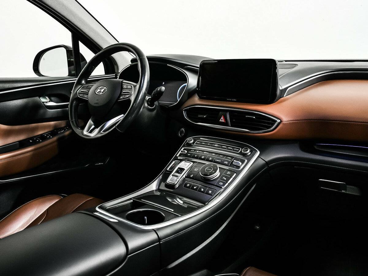 Hyundai Santa Fe с пробегом — 2021 год. Фото: #8