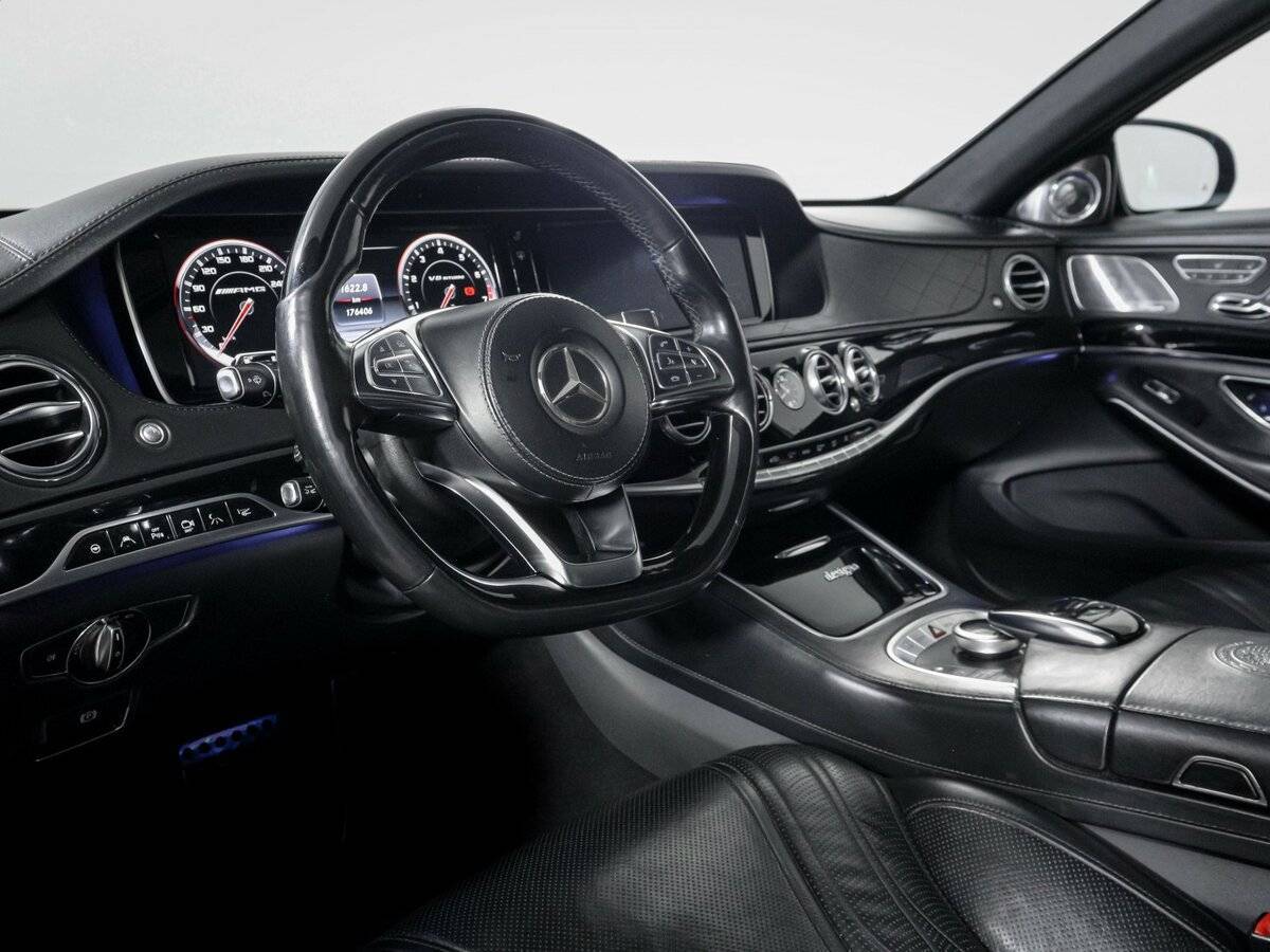 Mercedes-Benz S-Класс AMG с пробегом — 2015 год. Фото: #13