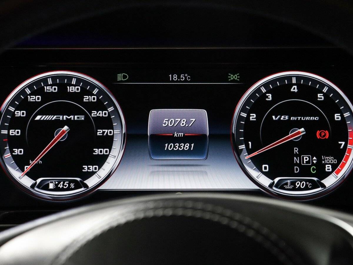 Mercedes-Benz S-Класс AMG с пробегом — 2014 год. Фото: #10