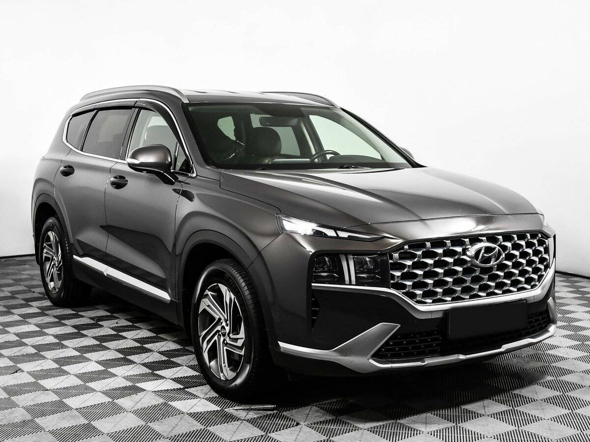 Hyundai Santa Fe с пробегом — 2021 год. Фото: #2