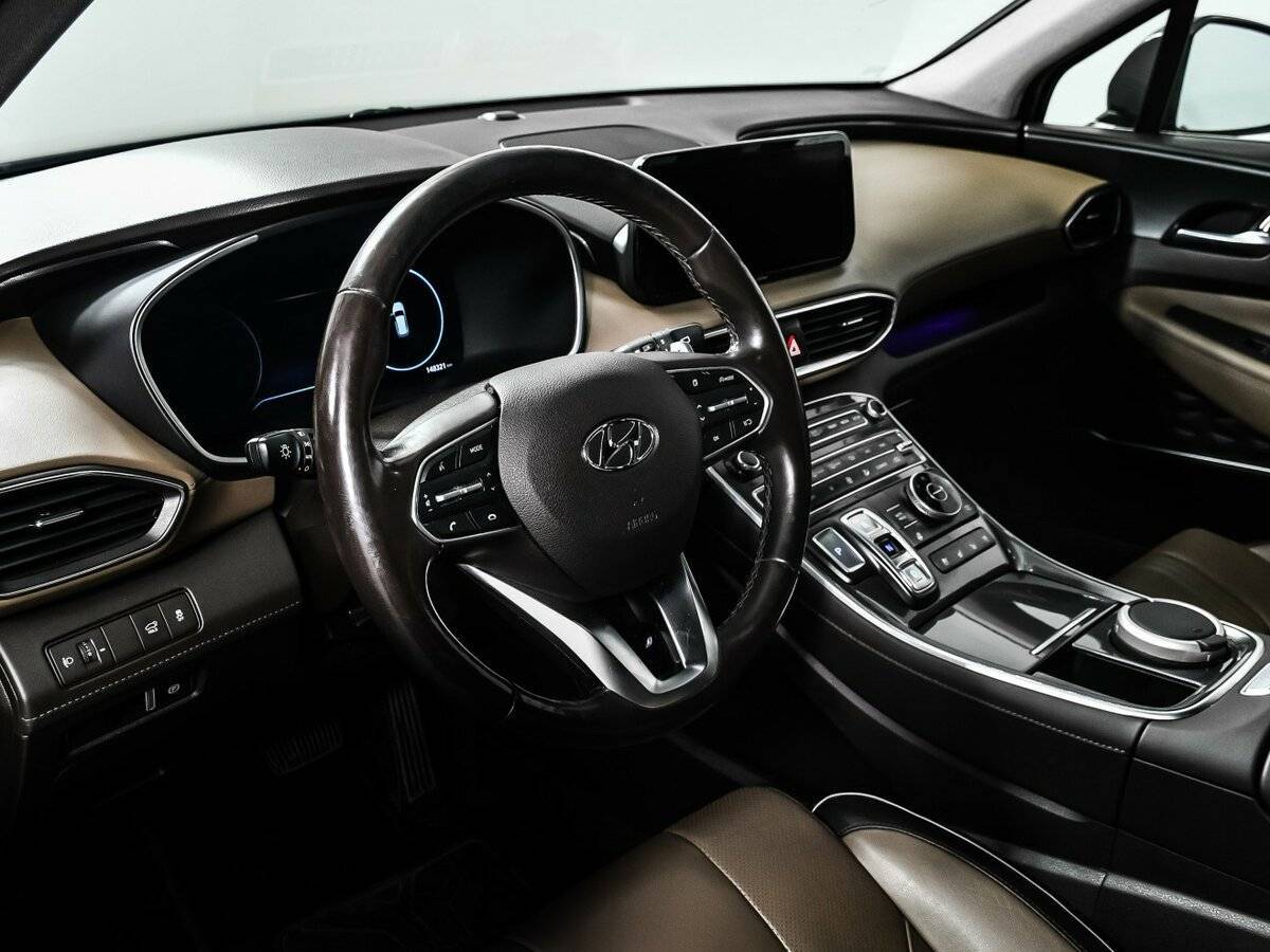 Hyundai Santa Fe с пробегом — 2021 год. Фото: #12