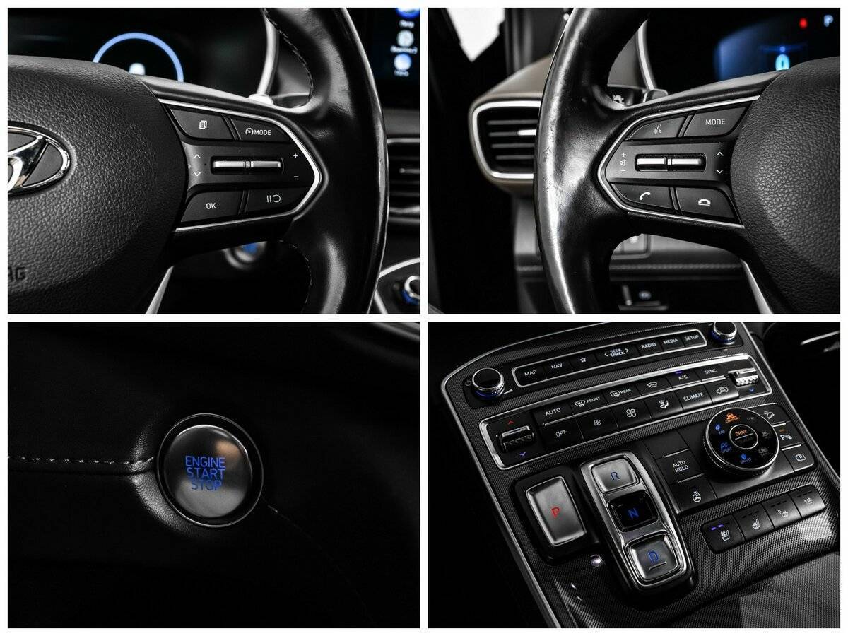 Hyundai Santa Fe с пробегом — 2021 год. Фото: #16