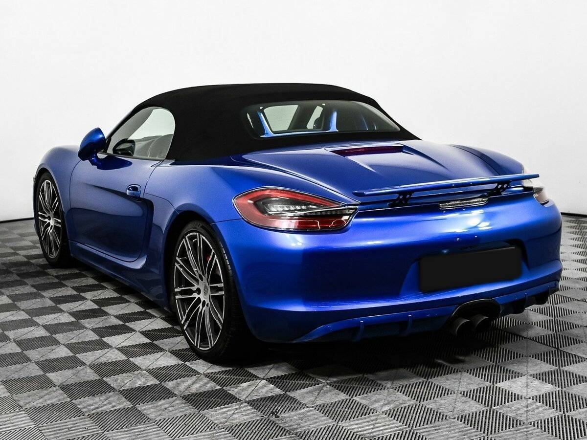 Porsche Boxster с пробегом — 2015 год. Фото: #6