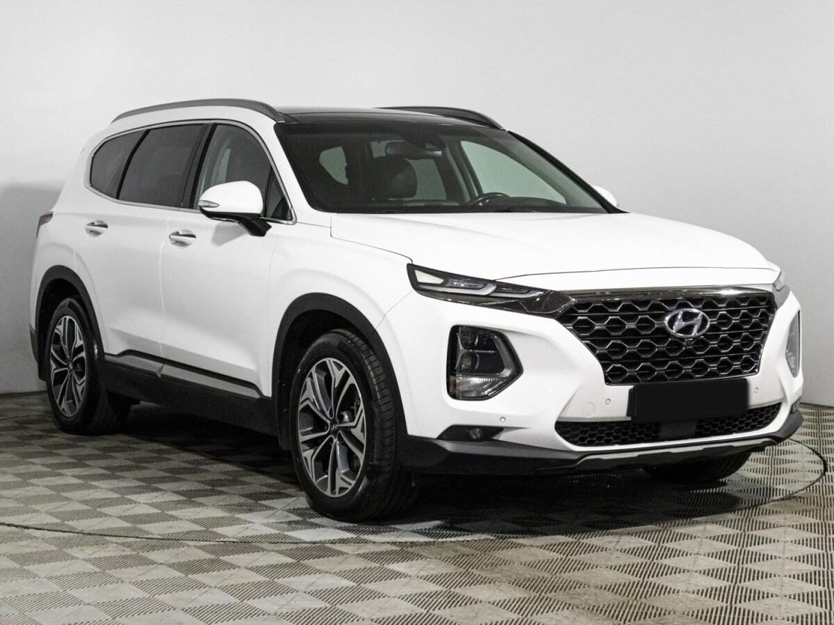 Hyundai Santa Fe с пробегом — 2019 год. Фото: #2