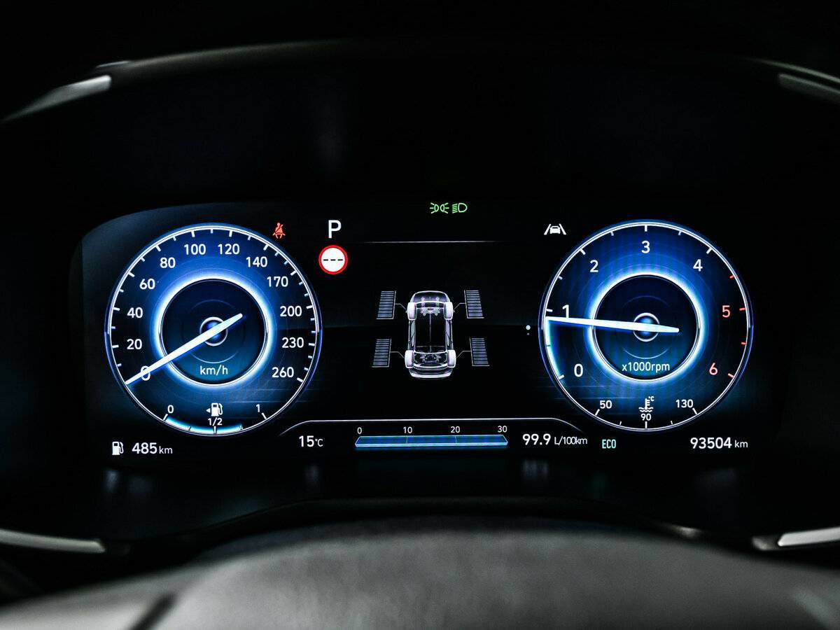 Hyundai Santa Fe с пробегом — 2021 год. Фото: #9