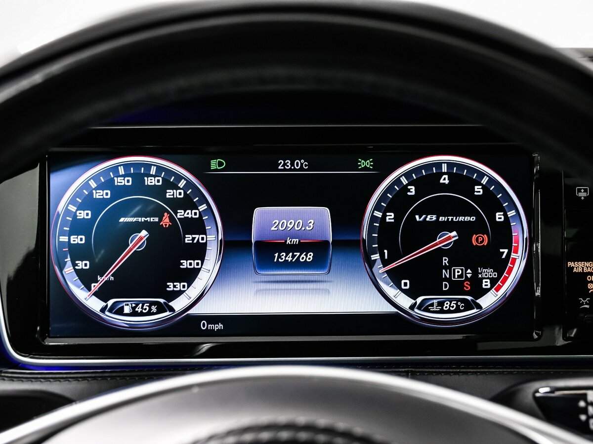 Mercedes-Benz S-Класс AMG с пробегом — 2016 год. Фото: #9