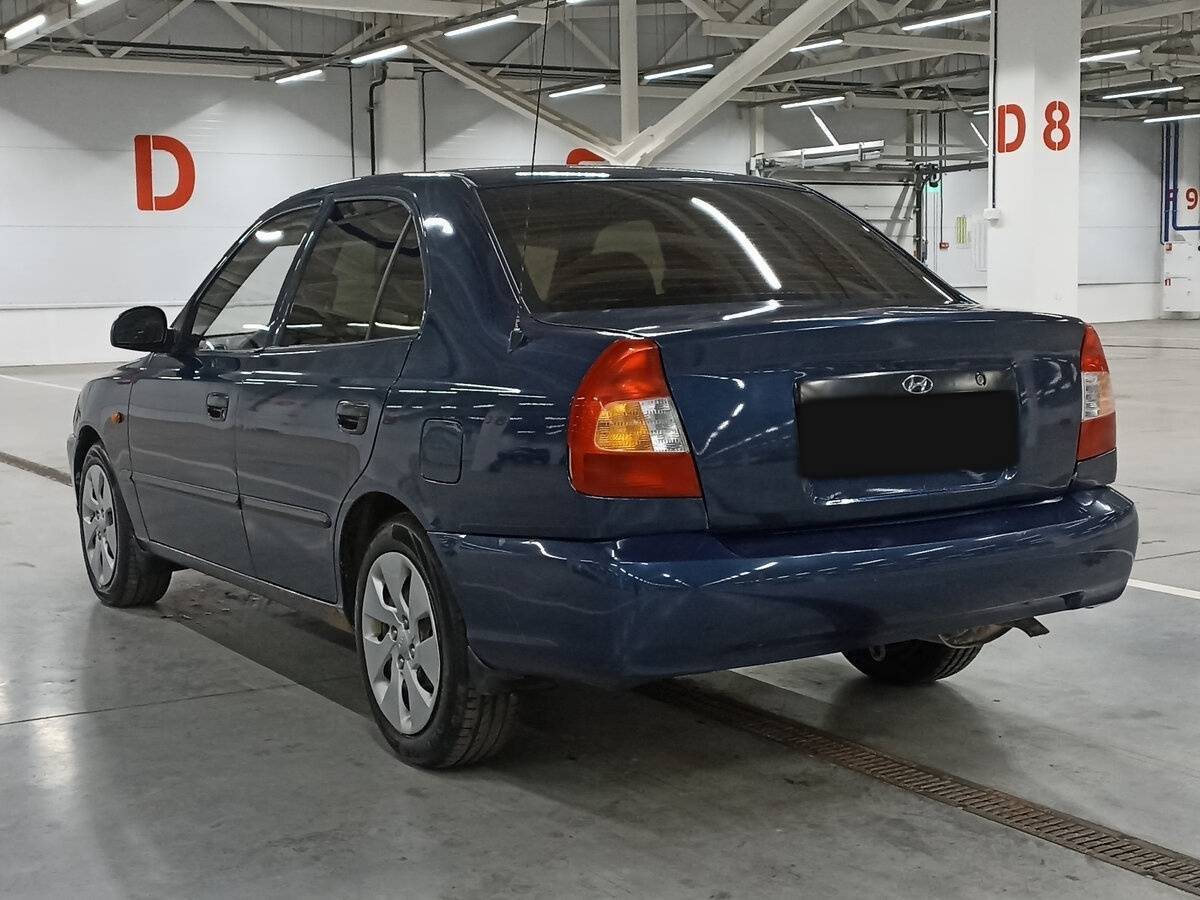 Hyundai Accent с пробегом — 2008 год. Фото: #6
