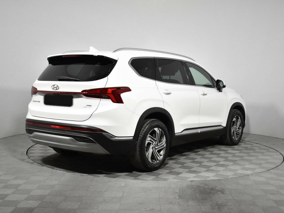 Hyundai Santa Fe с пробегом — 2021 год. Фото: #4