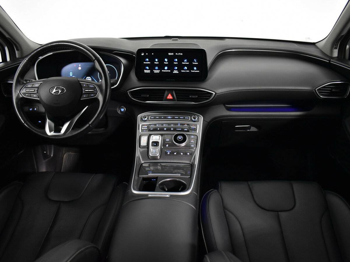 Hyundai Santa Fe с пробегом — 2021 год. Фото: #10