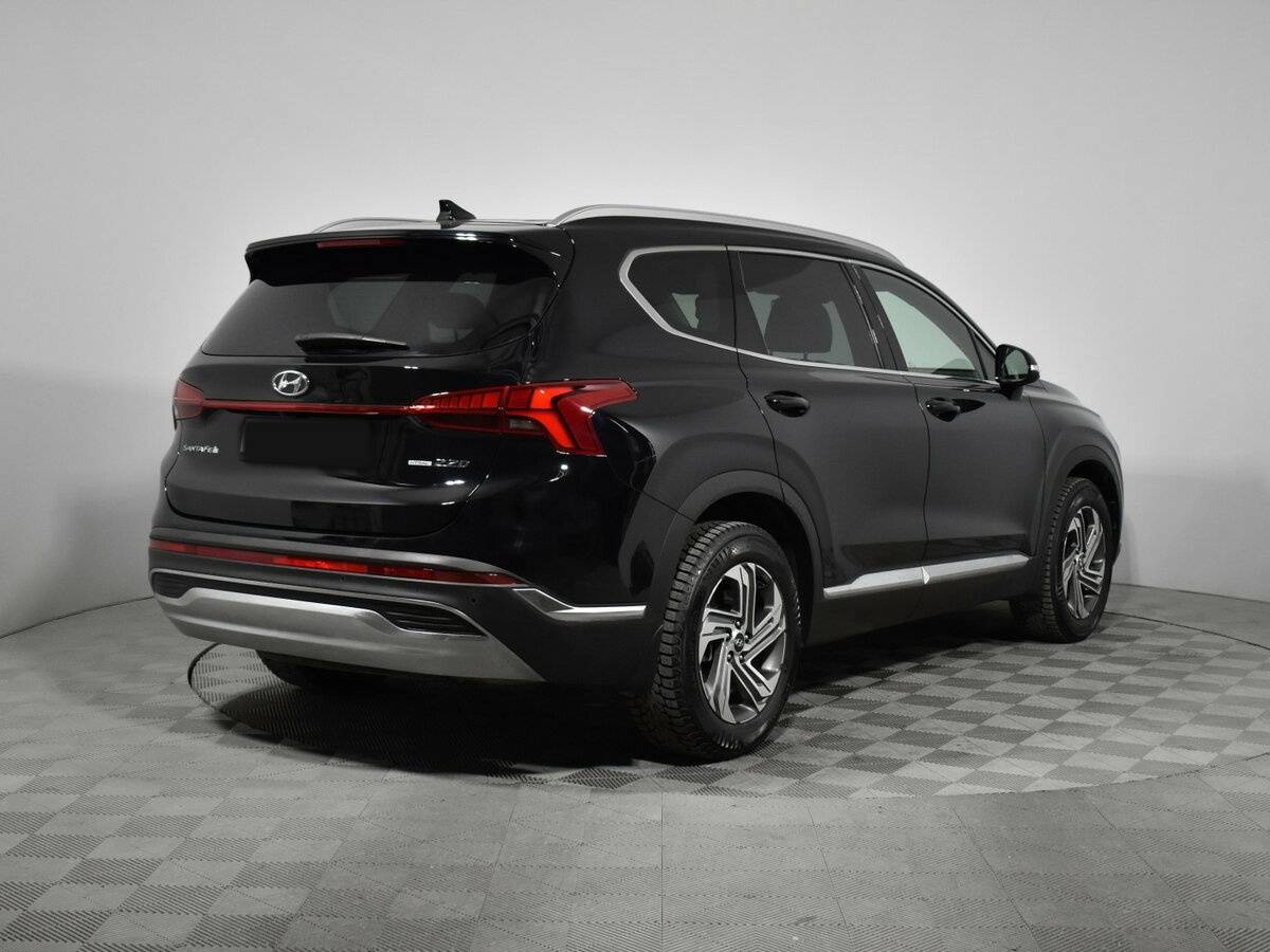 Hyundai Santa Fe с пробегом — 2021 год. Фото: #4