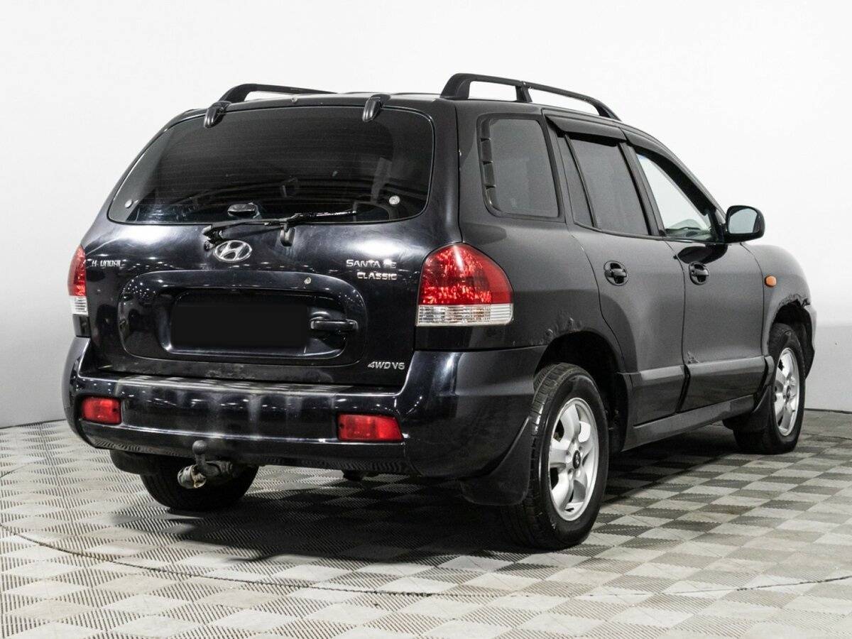 Hyundai Santa Fe с пробегом — 2008 год. Фото: #4