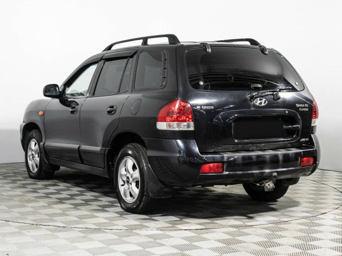 Hyundai Santa Fe с пробегом — 2008 год. Фото: #6