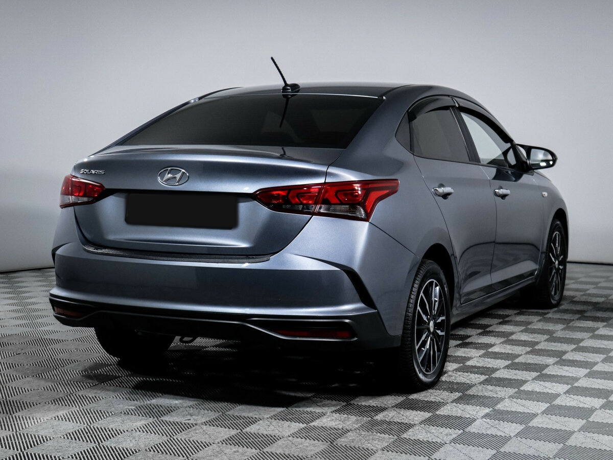 Hyundai Solaris с пробегом — 2020 год. Фото: #3