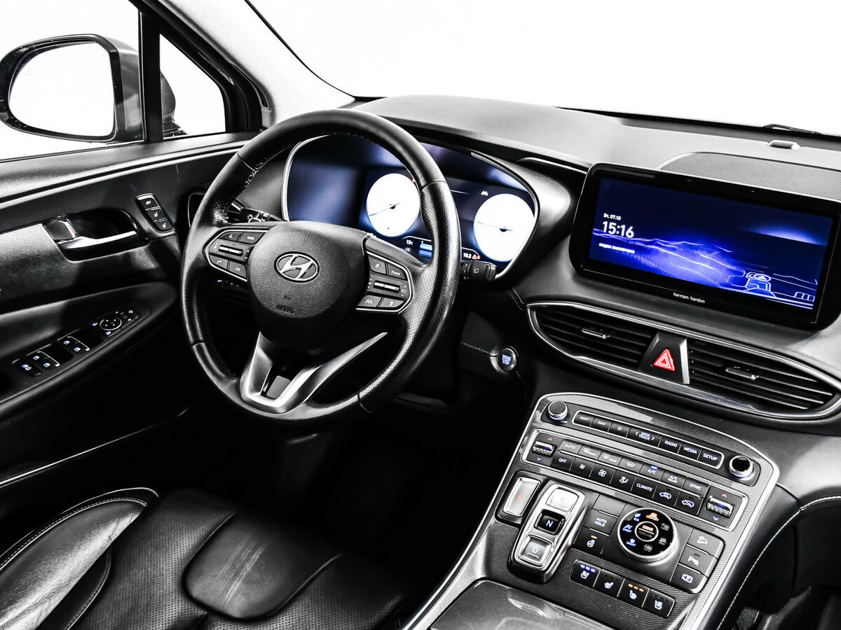 Hyundai Santa Fe с пробегом — 2021 год. Фото: #7
