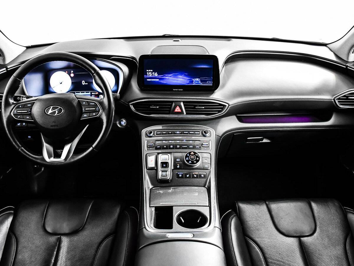Hyundai Santa Fe с пробегом — 2021 год. Фото: #9