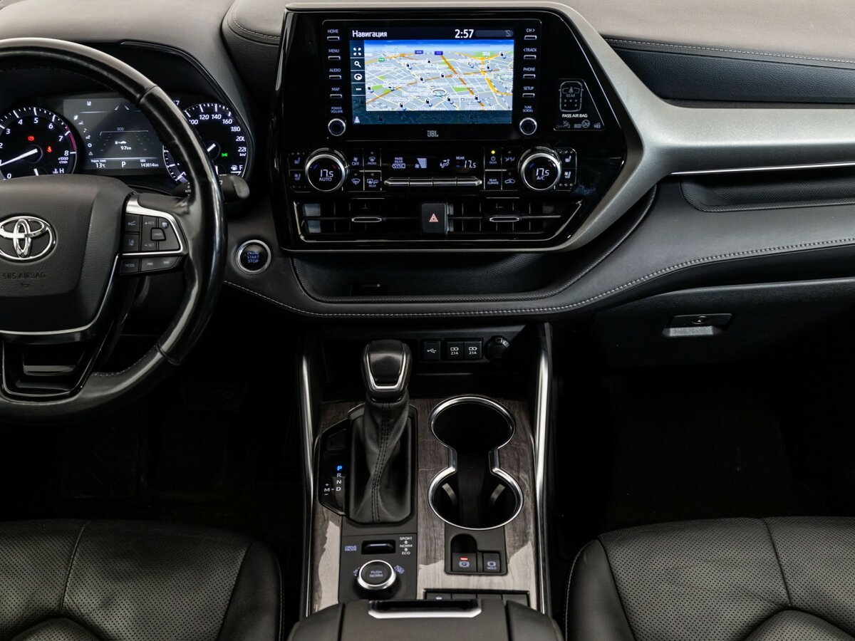Toyota Highlander с пробегом — 2021 год. Фото: #9